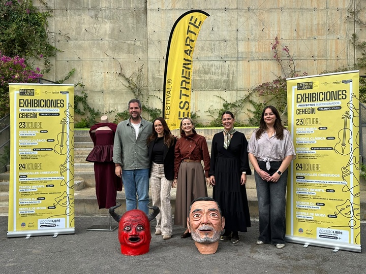 Cehegín acoge el festival Estrenarte 2026 con arte mural, música y teatro este fin de semana.