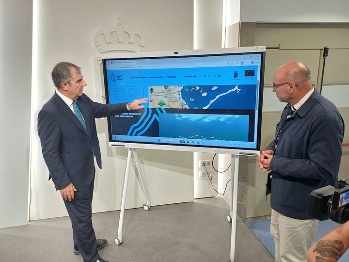 La nueva plataforma del Mar Menor mejora el acceso a datos científicos y presenta un mapa interactivo de actuaciones