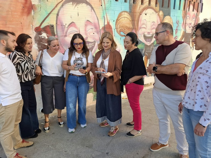 El Ayuntamiento de Alcantarilla recibe 30.000 euros para mejorar la accesibilidad de su Ruta de Arte Urbano